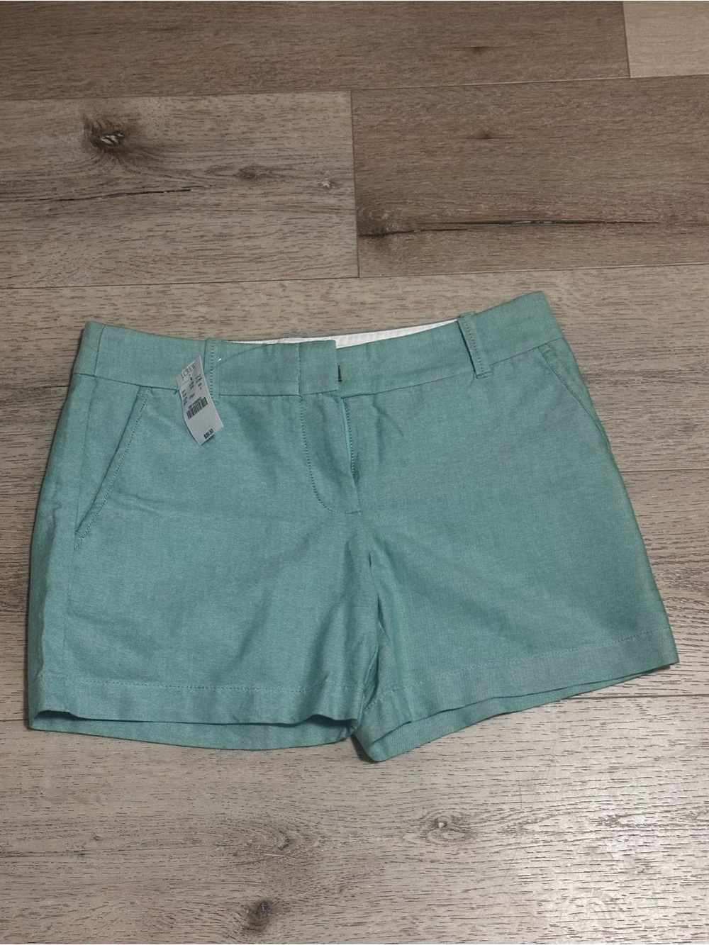 J Crew Mint Green Chino Shorts